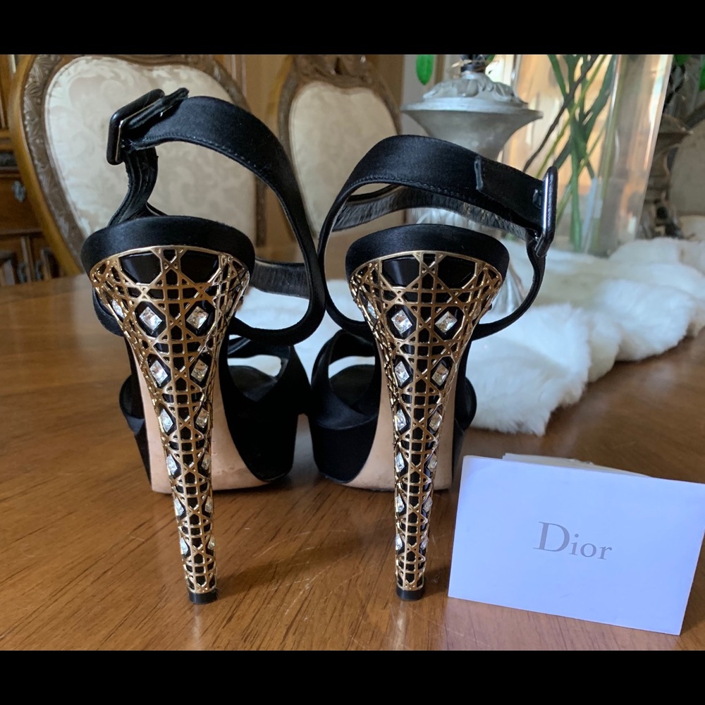 Women’s Dior Studded Black Heel/ Stiletto - Picture 2 of 6